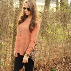 Wild dreams sweater - coral
